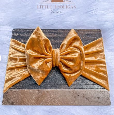 Customer photo review of Gold Crushed Velvet