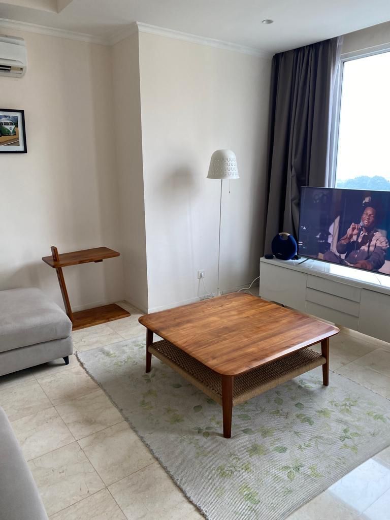 Customer photo review of Square Coffee Table in Premium Teak & Loom