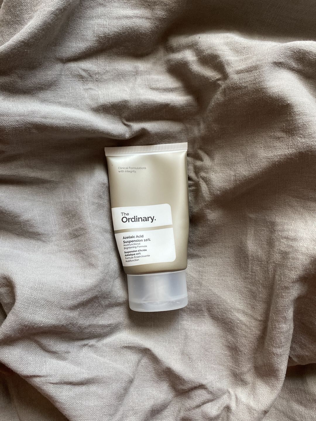 Customer photo review of Azelaic Acid 10% Suspension Brightening Cream