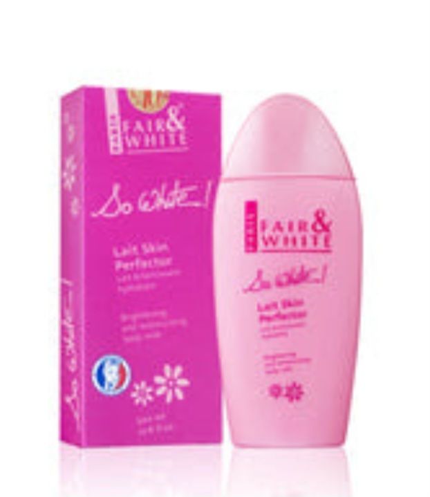 Customer photo review of Fair and White So White Skin Perfector Body Lotion 500ml / 16.90 fl oz