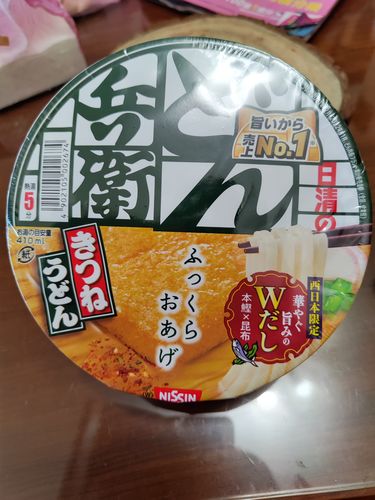 Customer photo review of 日清 佟兵衛 關西風油豆腐烏龍麵