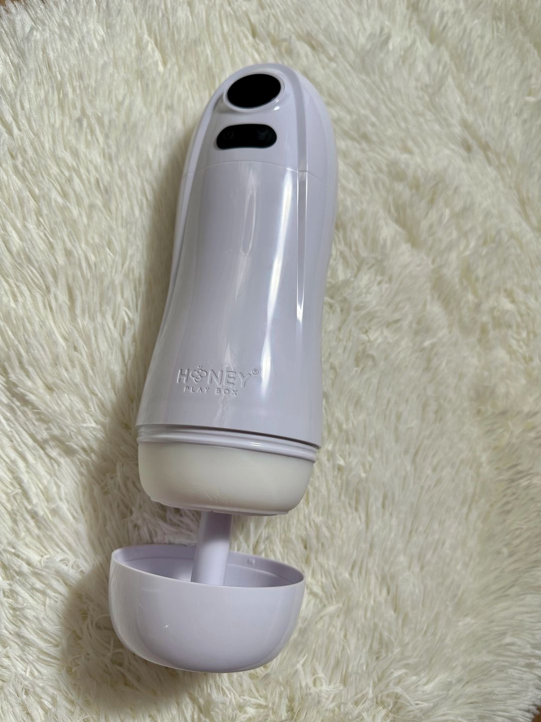 Customer photo review of KAI 2 Automatic Sucking Vibrating Male Masturbator Blowjob Sex Toy