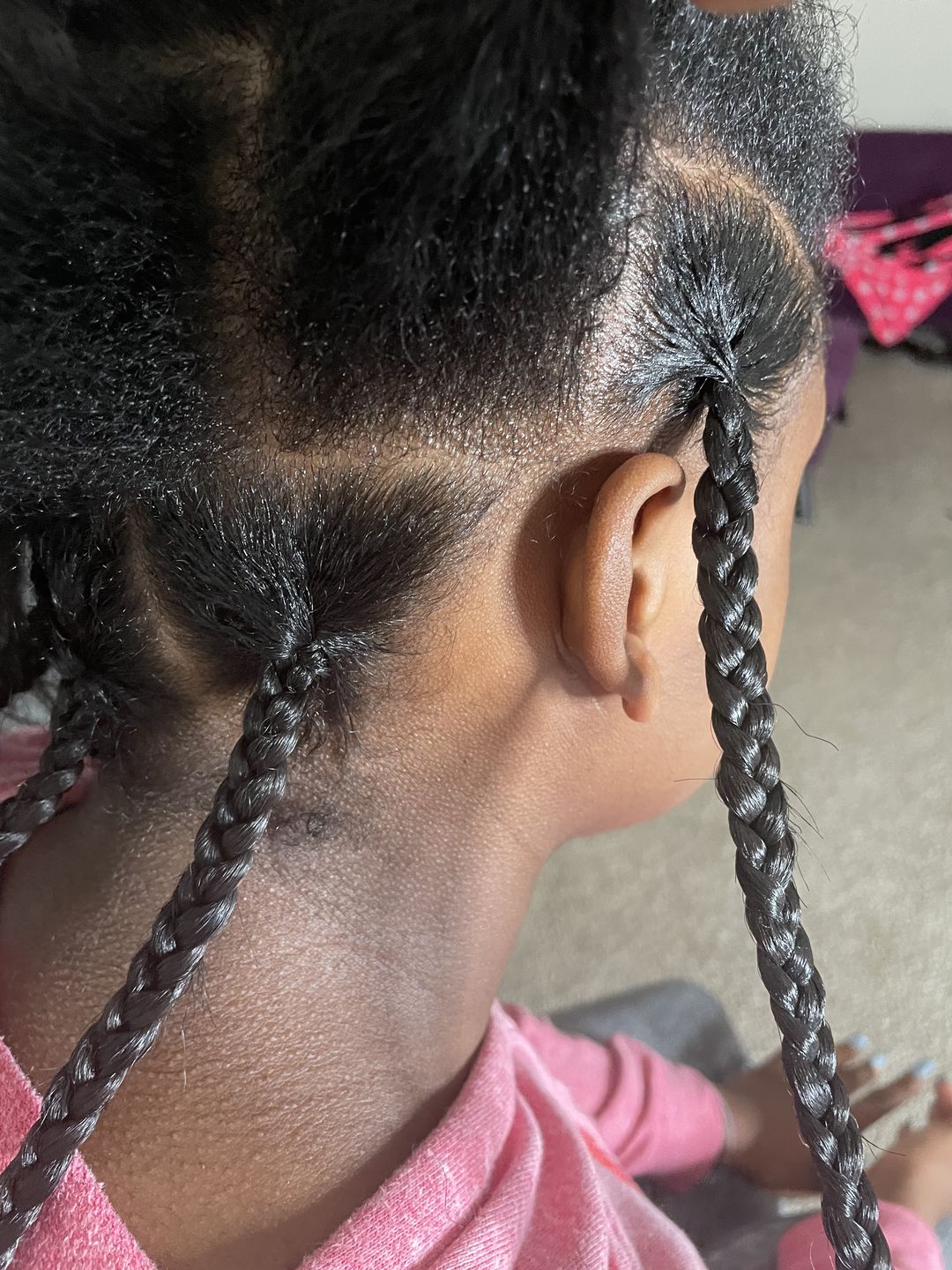 Customer photo review of Zury Synthetic Braid - 3x Fast Braids 60"