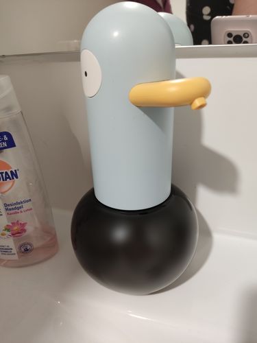 Customer photo review of Duck Automatic Foaming Hand Soap Dispenser