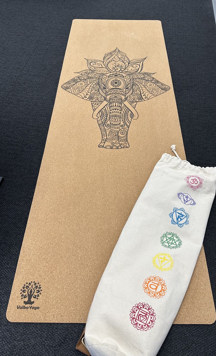 Customer photo review of Elephant Yoga Mat