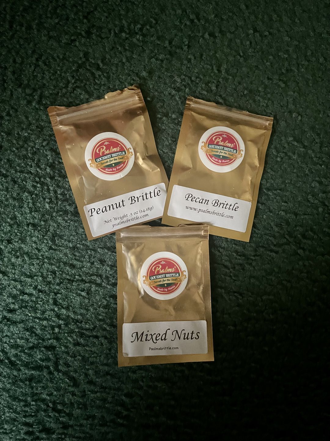 Customer photo review of Brittle Sample Pack