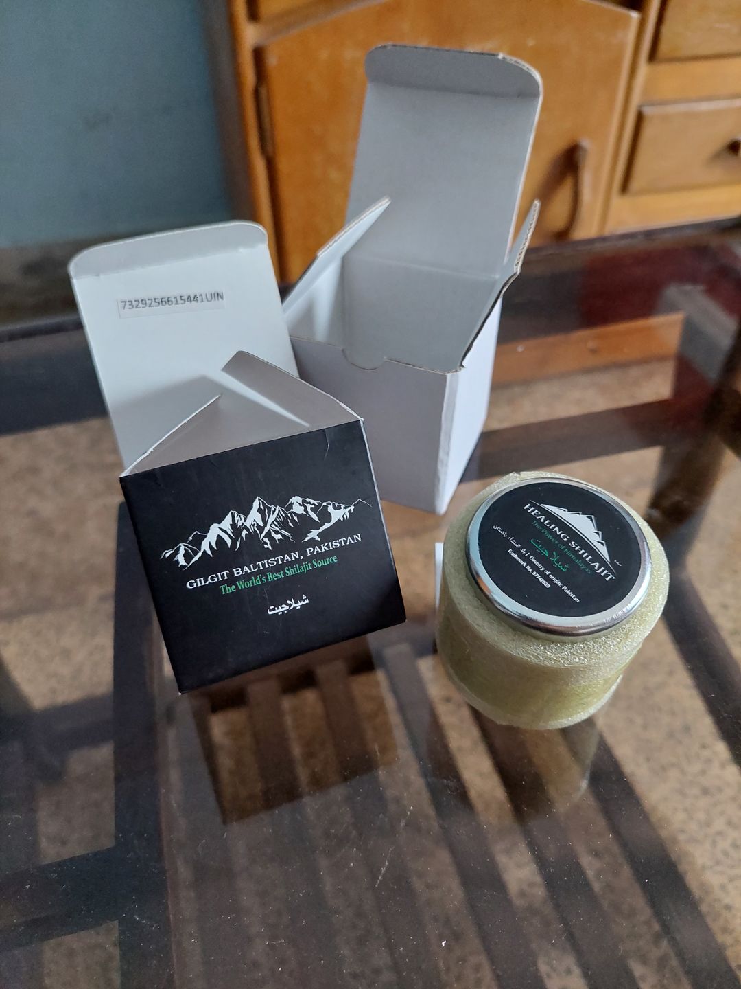 Customer photo review of 60 Gram | Himalyan Shilajit