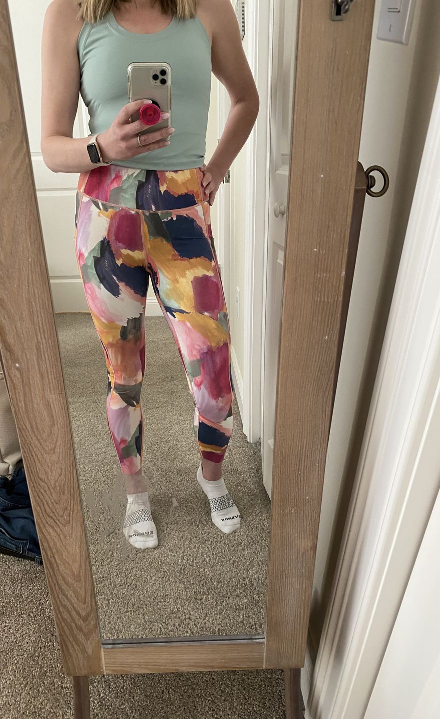 Customer photo review of Focus Leggings - Serenity | MT LUXE