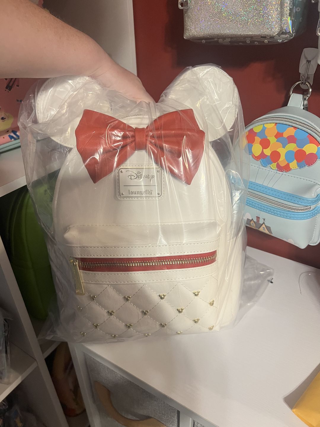 Customer photo review of 707 Street Exclusive - Loungefly Disney The Minnie Mouse Classic Series Mini Backpack - The Sweetheart