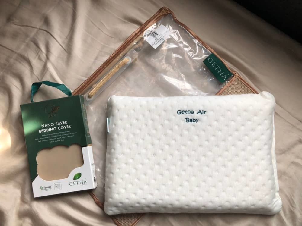 Boeychai review of Getha Baby Air Latex Pillow