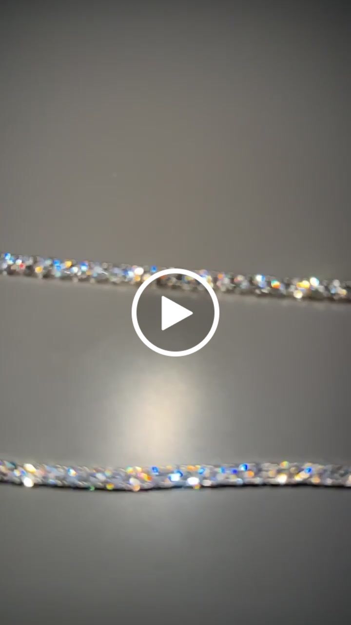 Customer video review of ICE BREAKER CHAIN. - 4MM WHITE GOLD