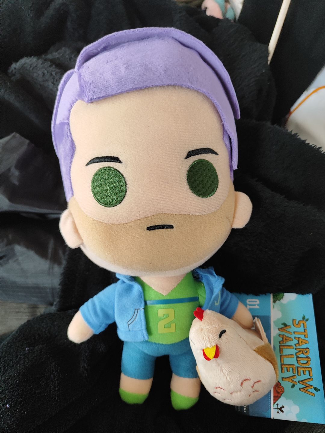 Customer photo review of Stardew Valley - Shane Collector's Plush