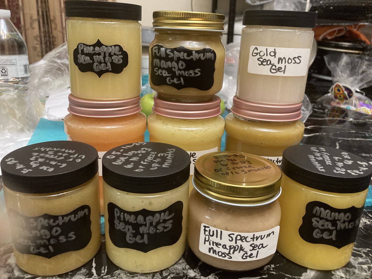 Customer photo review of Premium Full Spectrum Wildcrafted Raw Sun dried Sea Moss