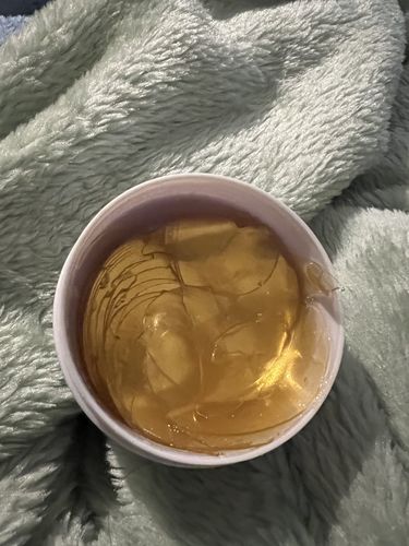 Customer photo review of Femvy Gold Collagen Eye Mask (60 pcs)