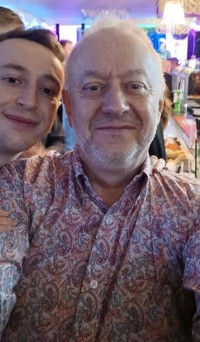 Ian R. review of Men's Red & Sky blue Paisley - PS-3 image 1 out of 1