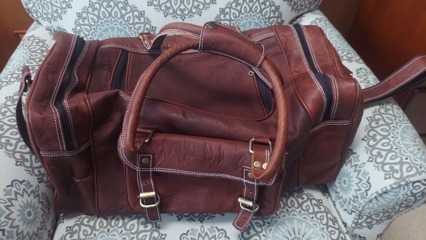 Customer photo review of Traveler Weekender Duffle