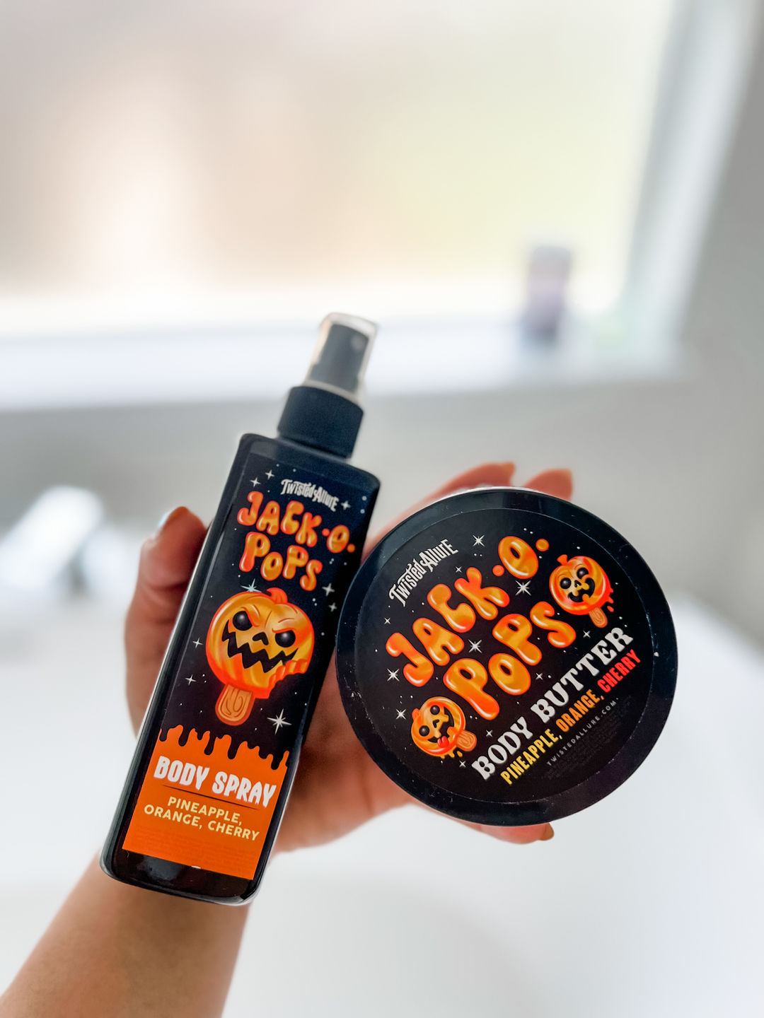 Customer photo review of Jack O Pops Body Butter (pineapple, orange & cherry)