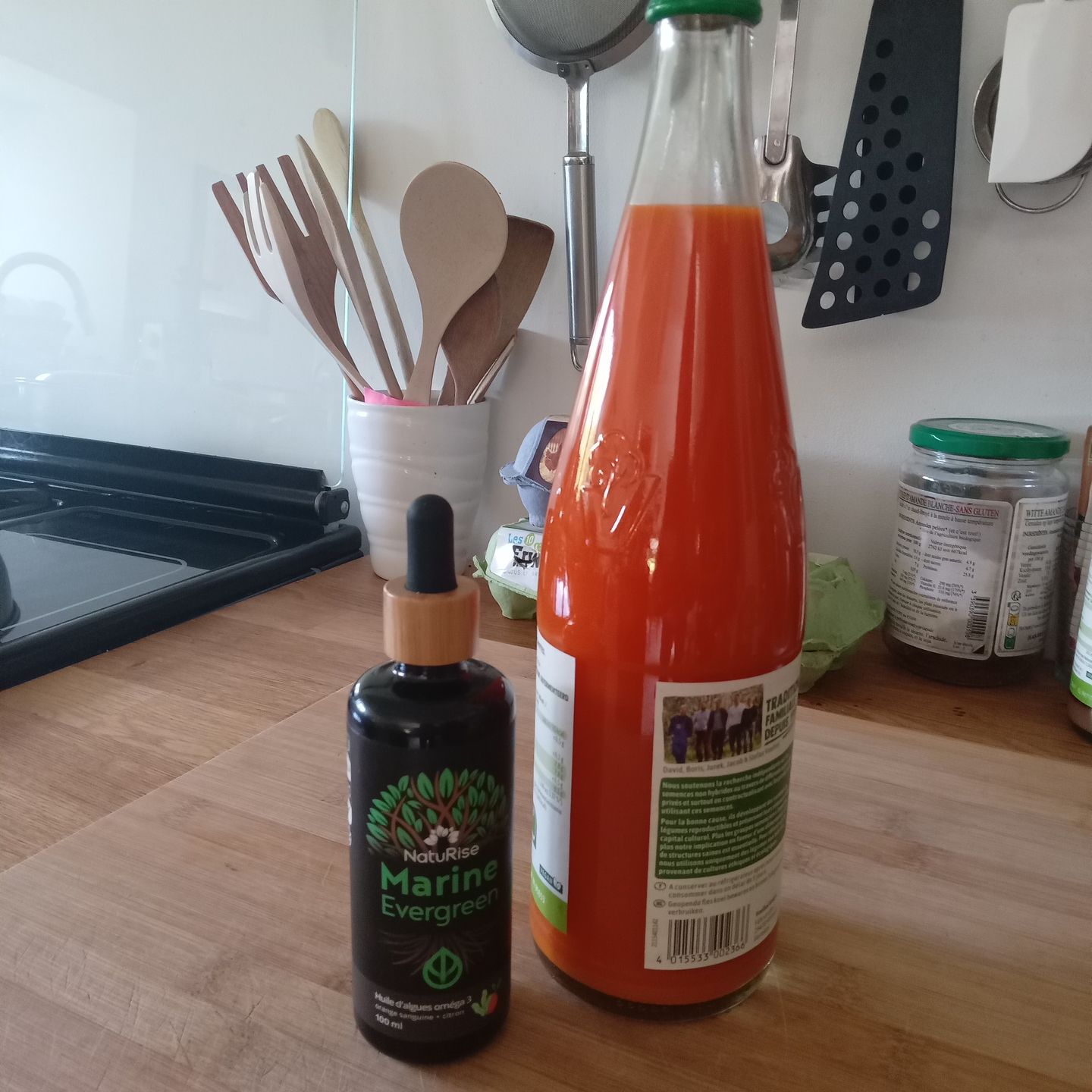 Customer photo review of Huile d'algues oméga 3 (100ml)
