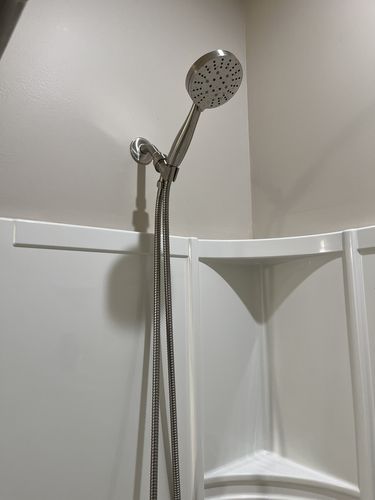Customer photo review of 3-Spray Handheld Shower Head Set