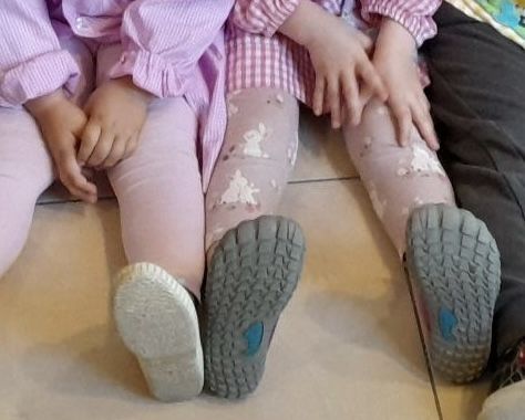 Customer photo review of Niños Barefoot Chaser Fast Ⅰ