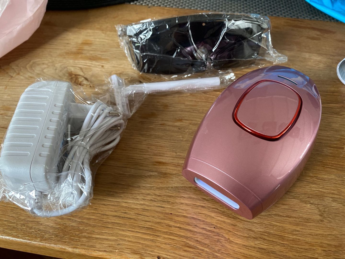 Customer photo review of GlowPro IPL Laser Facial & Whole Body Hair Removal Handset - AU Plug