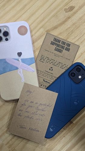 Customer photo review of Custom Surfer - iPhone 12 / 12 Pro Case