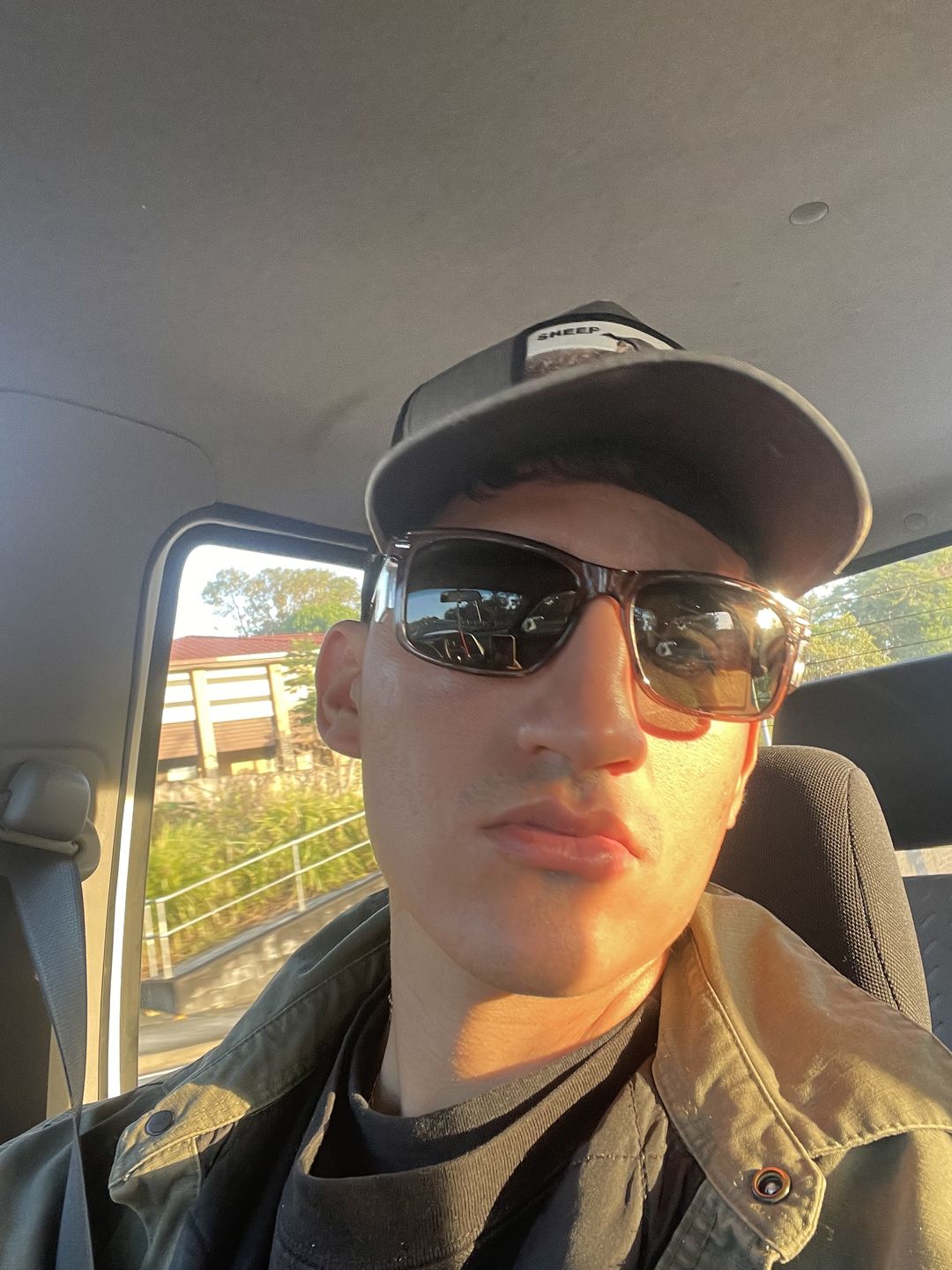 Customer photo review of Kenneth Steel Polarised Safety Glasses