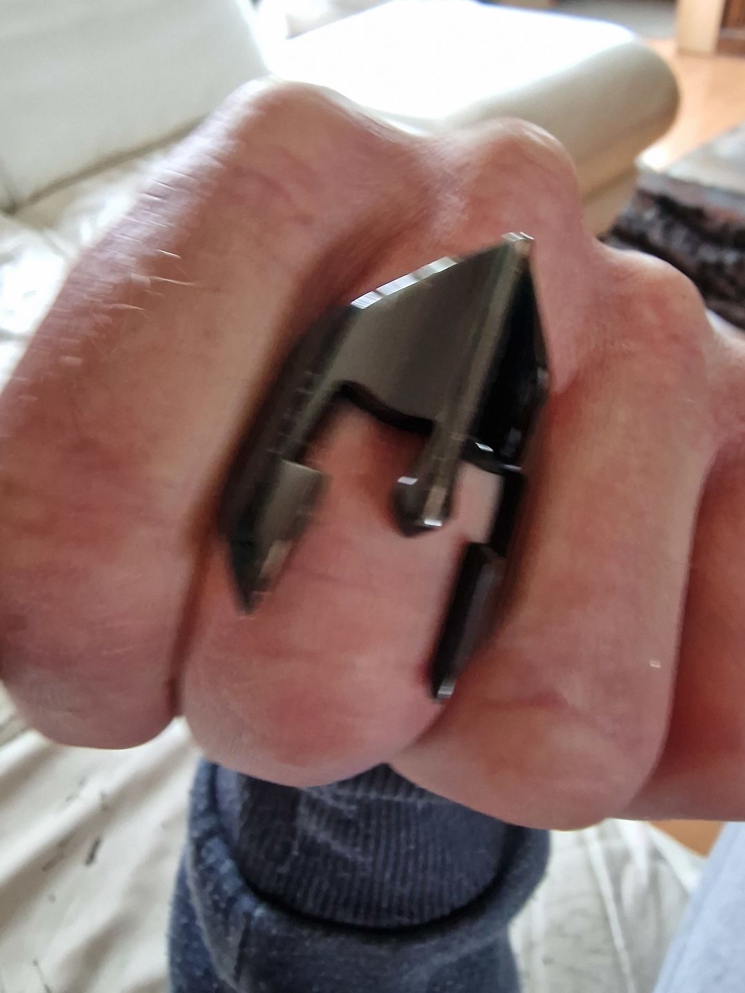Customer photo review of THE SPARTAN. - BLACK