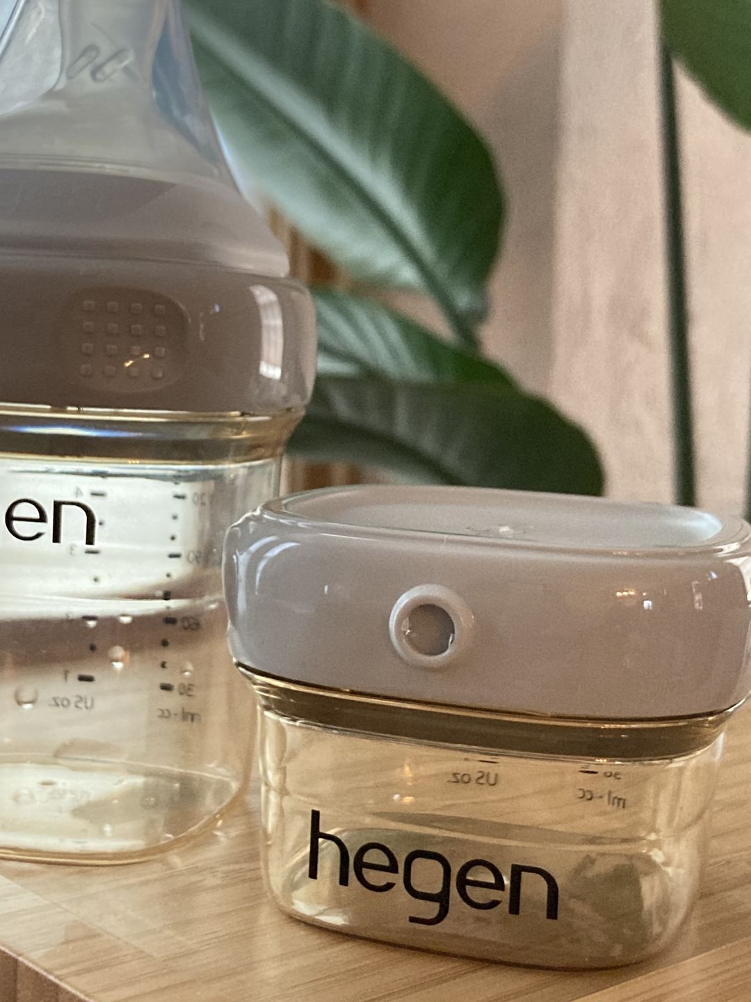 Customer photo review of Hegen PCTO™ Breast Milk Storage Lid Grey