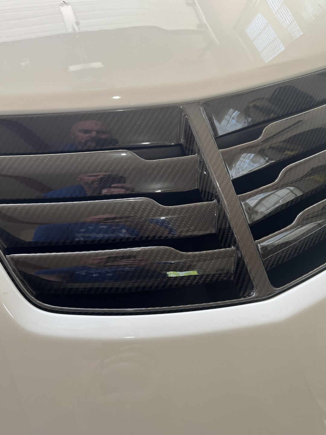 Customer photo review of Corvette C7 Z06 Carbon Fiber Hood Vent