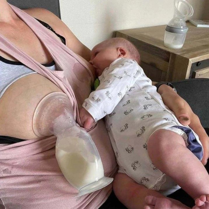 Customer photo review of Manual Breast Pump - Milk Saver