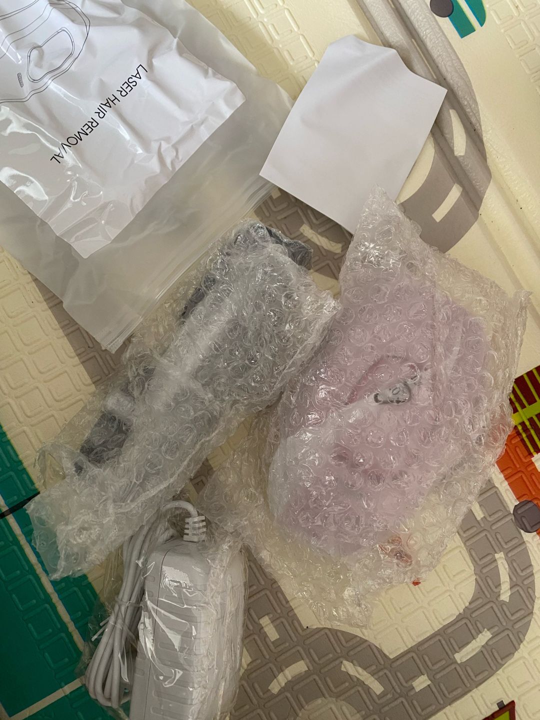 Customer photo review of GlowPro IPL Laser Facial & Whole Body Hair Removal Handset - AU Plug