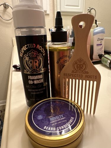 Customer photo review of Complete Beard Care Kit