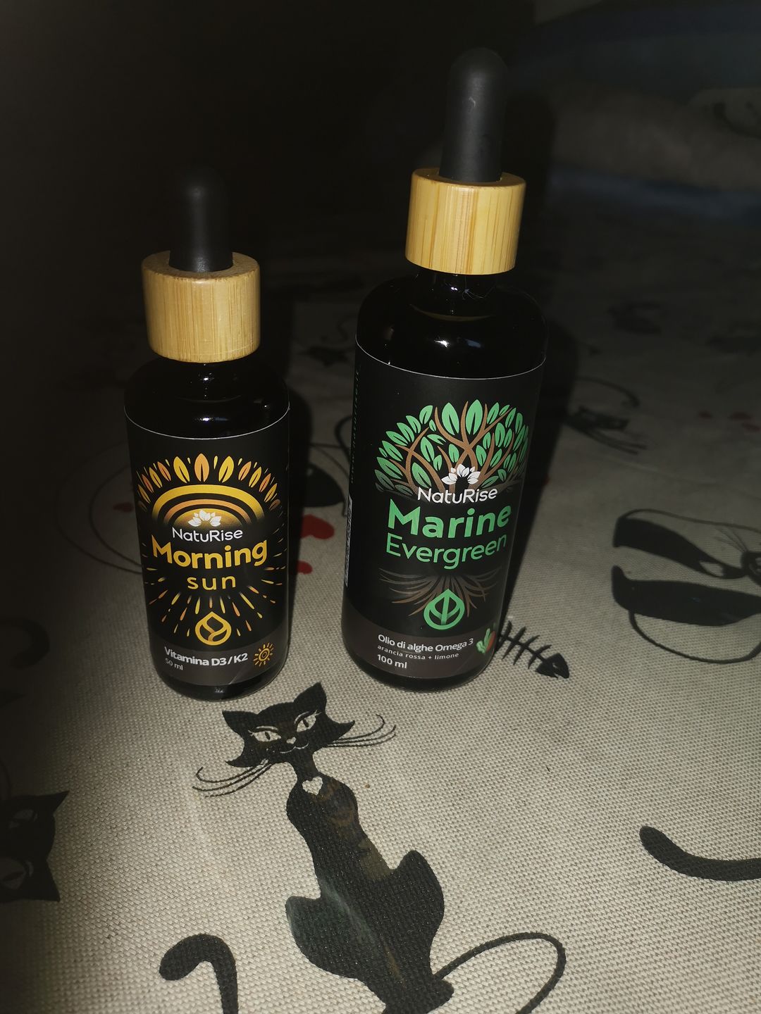 Customer photo review of Olio di alghe Omega 3 (100ml)