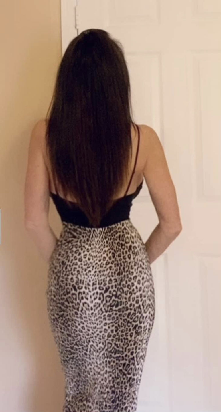 Customer photo review of Raw Indian Straight Hair