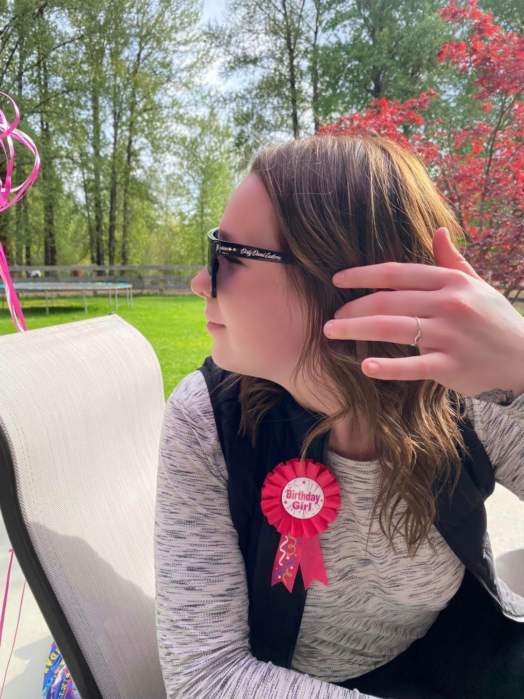 Customer photo review of Dirty Diesel Sunglasses