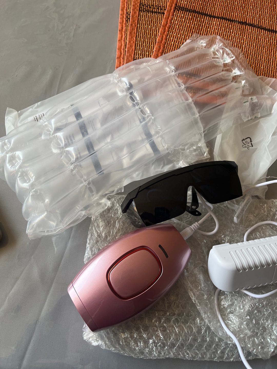 Customer photo review of GlowPro IPL Laser Facial & Whole Body Hair Removal Handset - AU Plug