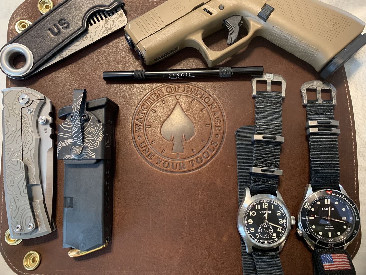 Customer photo review of EDC Travel Valet & Bottle Opener