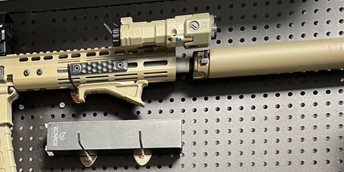 Customer photo review of Strike Industries LINK Cobra Fore Grip with Cable Management - FDE