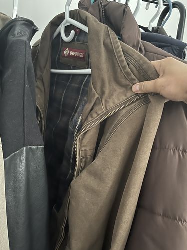Customer photo review of Vintage Dri Duck Lined Work Jacket Size Medium
