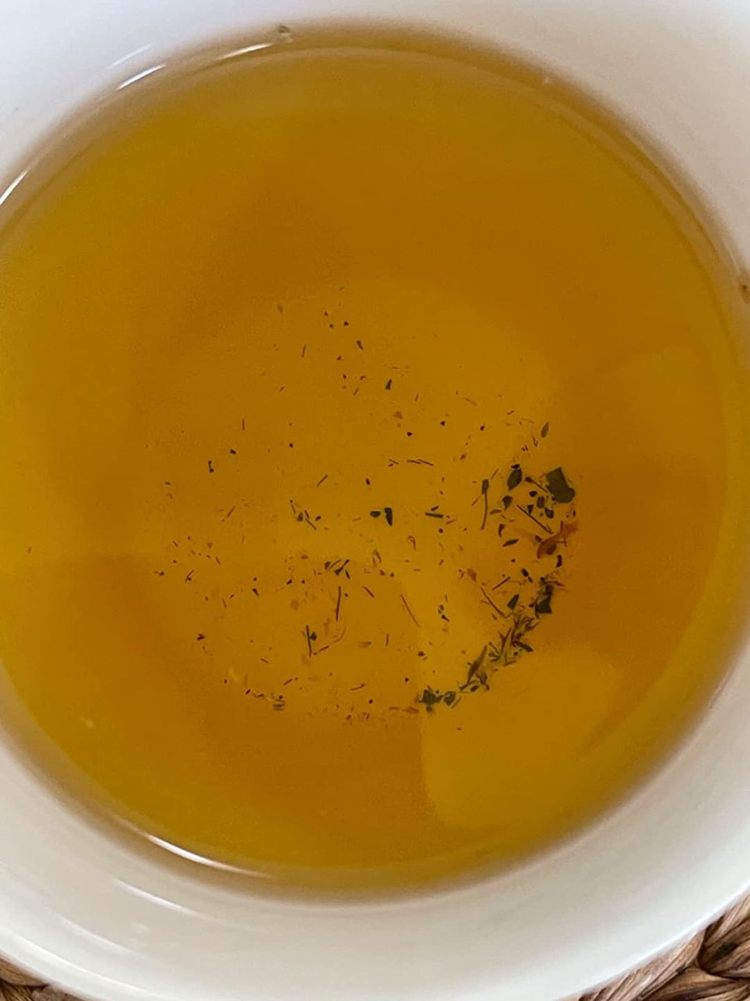 Customer photo review of Red Clover Loose Herbal Tea