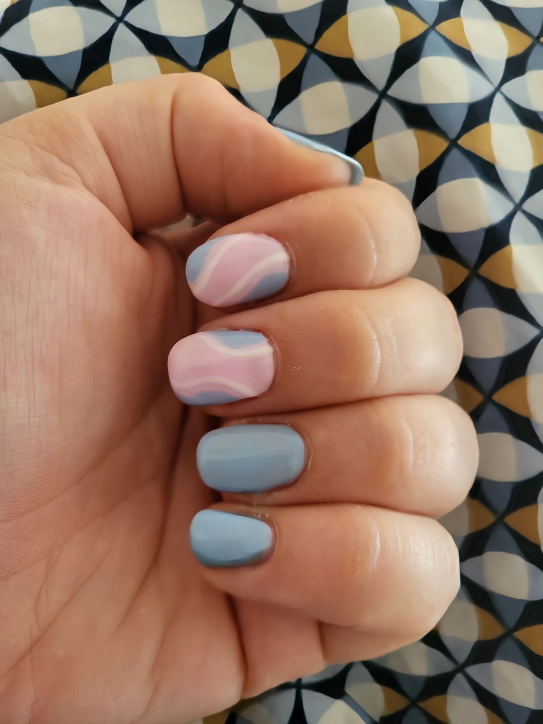 Customer photo review of Smalto Semipermanente LCI -  Blu Oasis