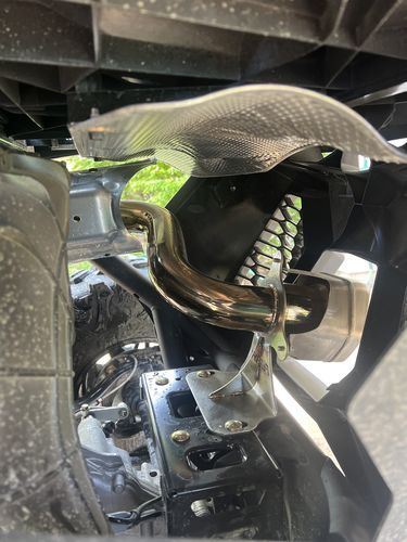 Customer photo review of RPM SxS Muffler Delete " Slip On " Exhaust Race Pipe