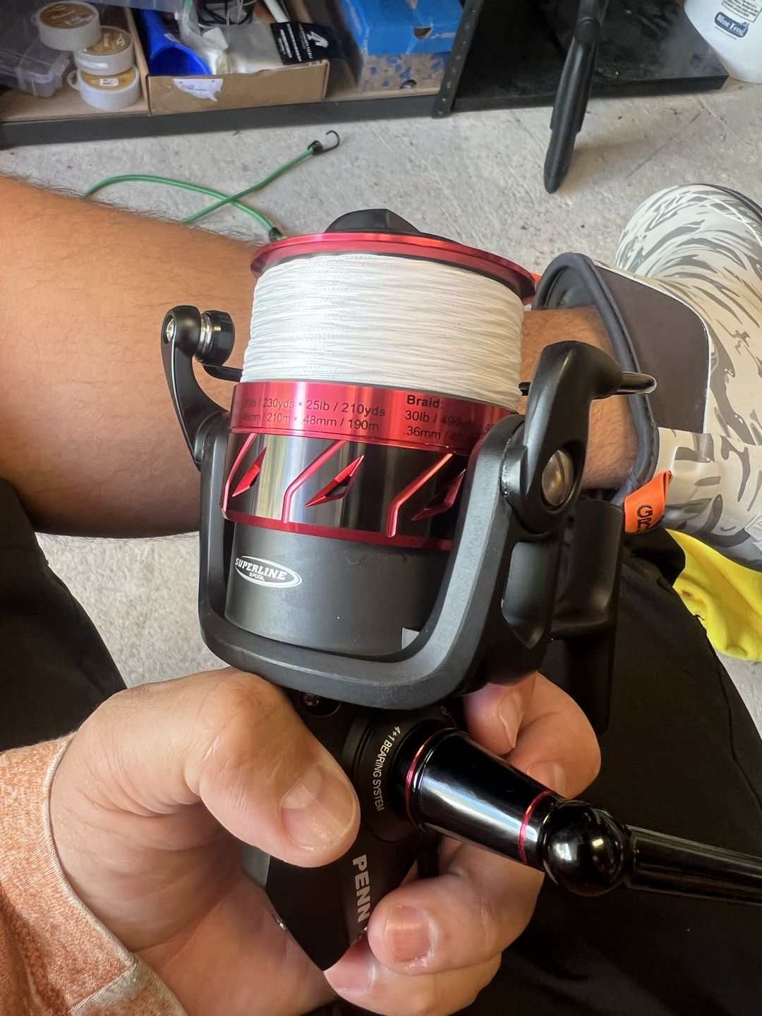 Customer photo review of White 8X- Ultra Performance 8 Strand