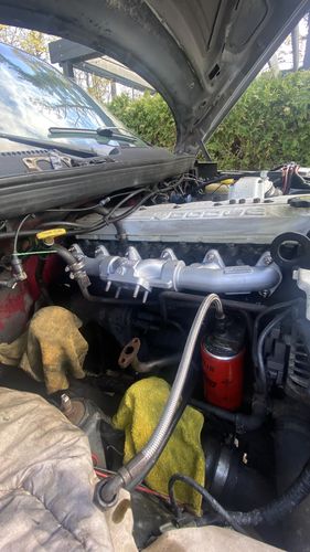 Customer photo review of 1994-2018 Cummins SS Exhaust Manifold Stud Kit 7mm External Hex (FPE-34771)