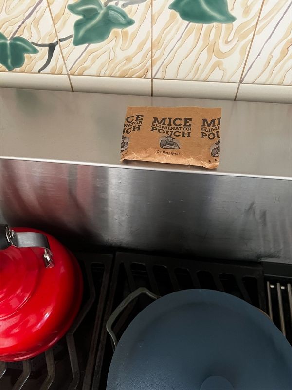 Customer photo review of Mice Eliminator Pouches