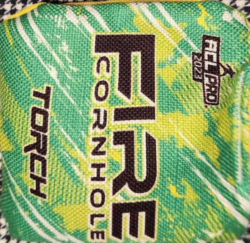 Customer photo review of 2023 Fire Torch Cornhole Bags - Set of 4