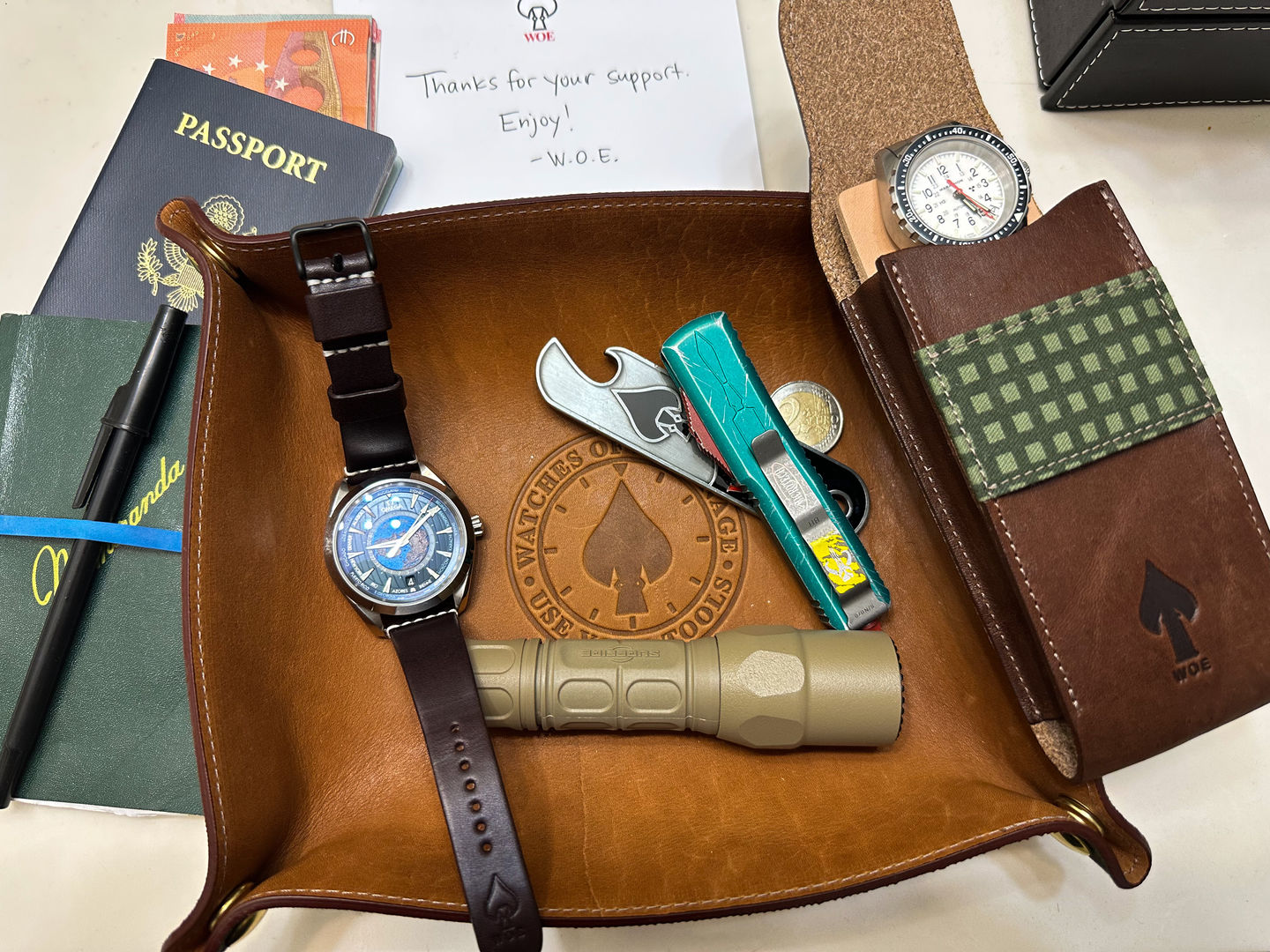 Customer photo review of VIP - EDC Travel Valet & Bottle Opener