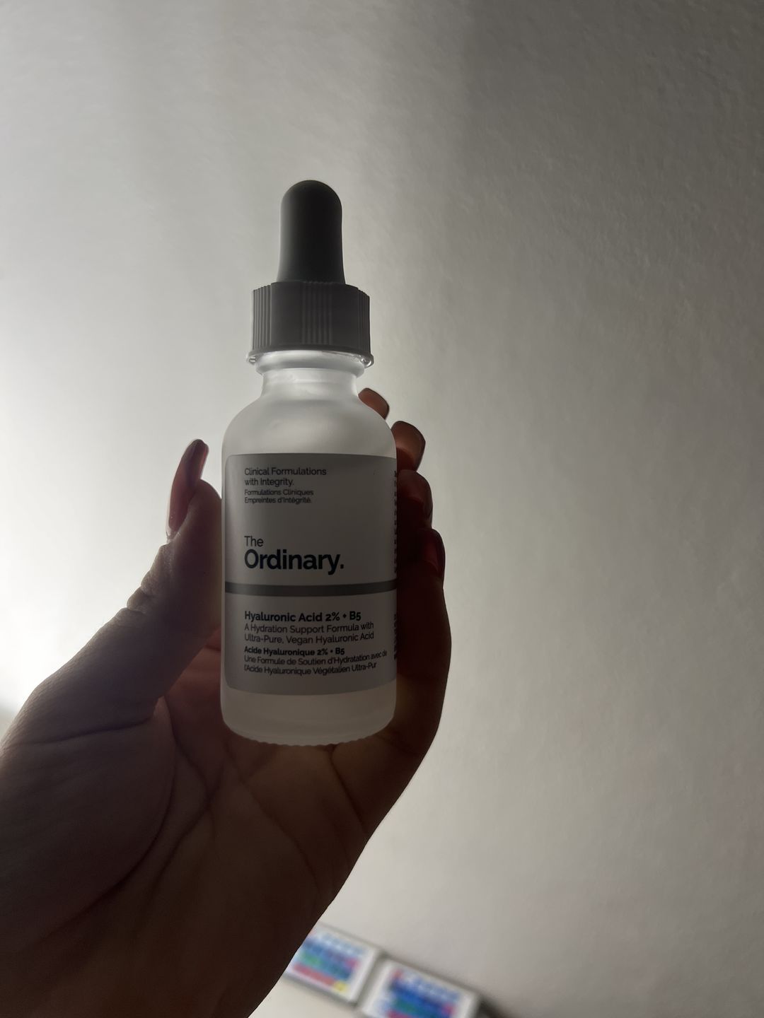 Customer photo review of Hyaluronic Acid 2% + B5 Hydrating Serum