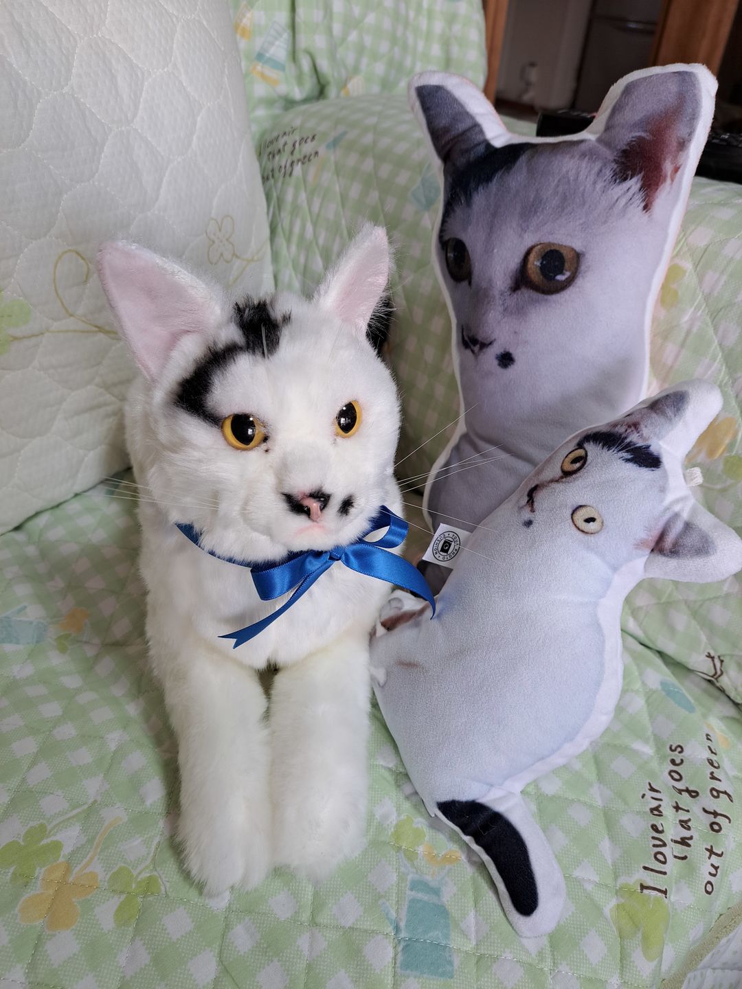 Customer photo review of 好きな写真で作るペットの雰囲気そっくりうちの子オリジナルぬいぐるみ